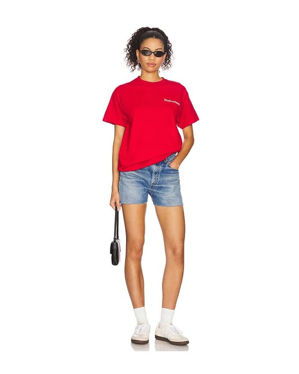 Junk Food Shirt in Red für Herren