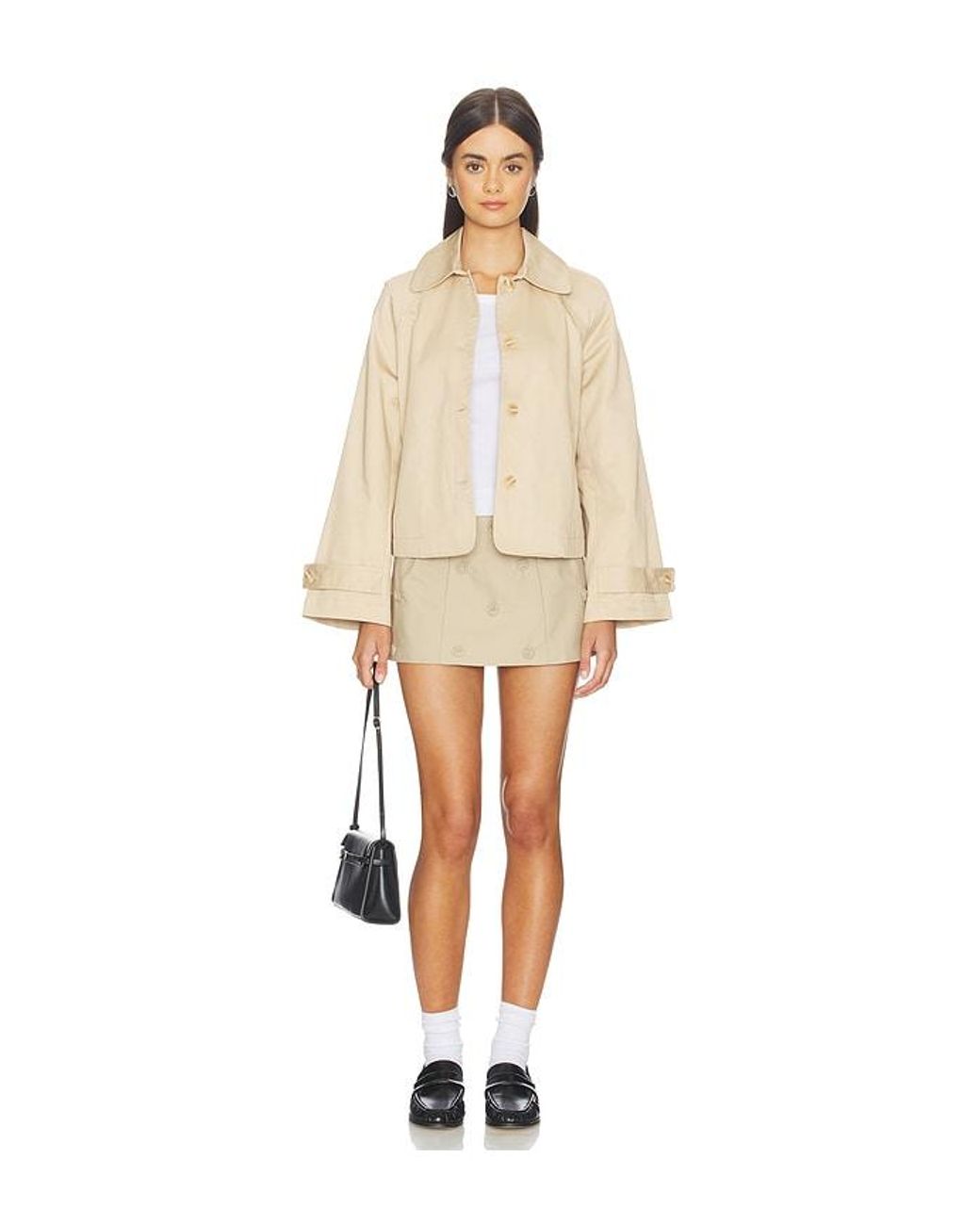 GUIZIO Natural Romeo Trench