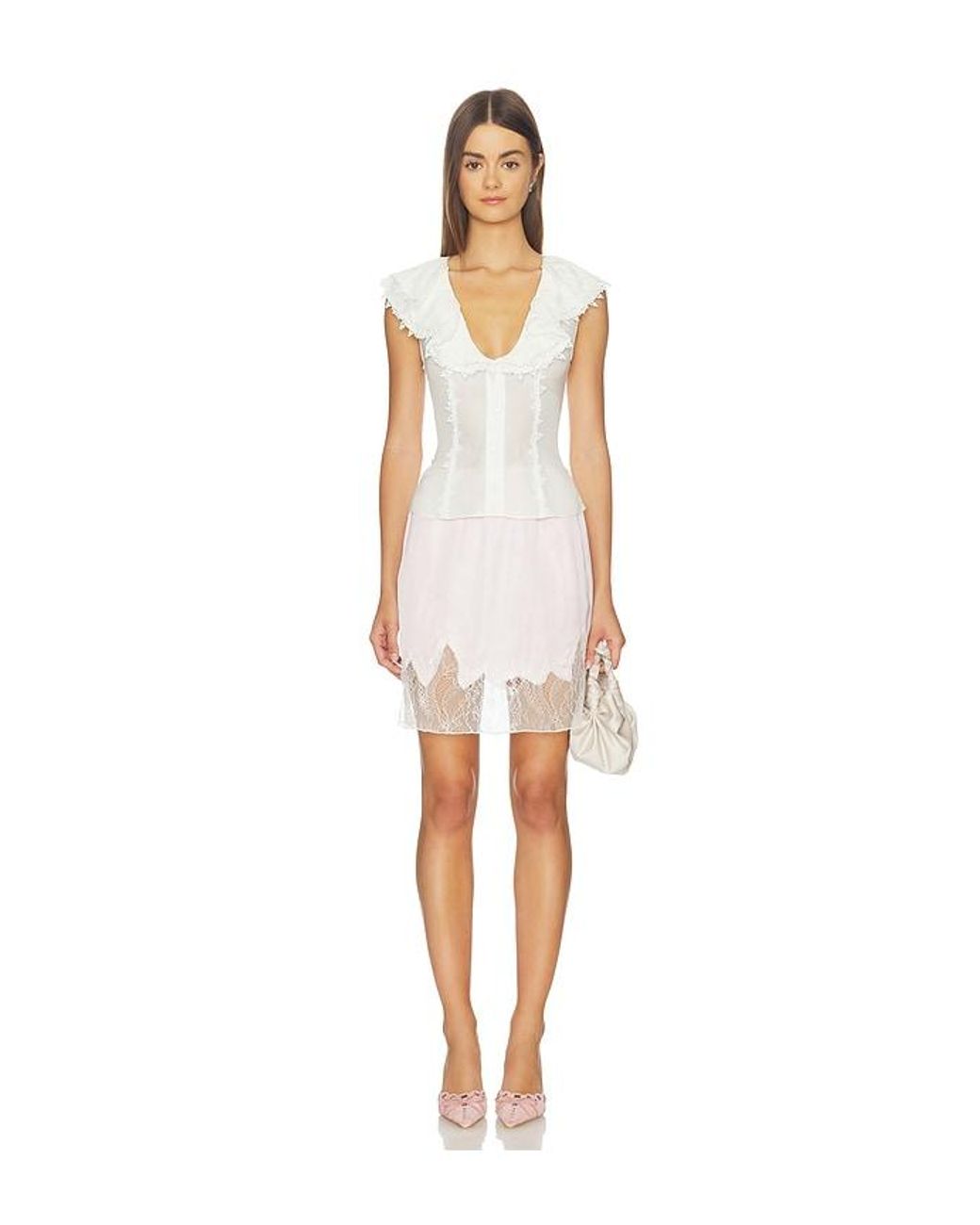 retroféte White Myrth Top