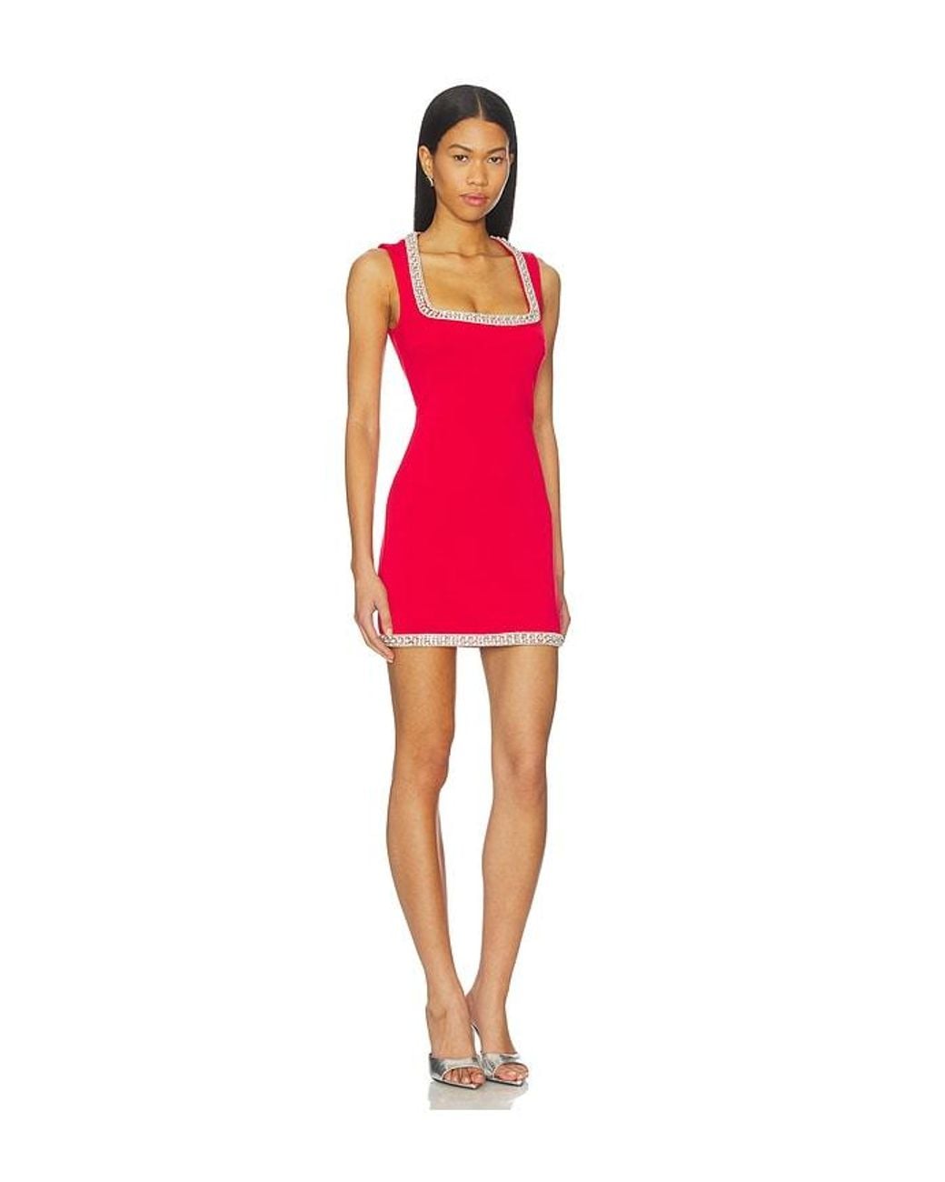 retroféte Red Bexley Dress