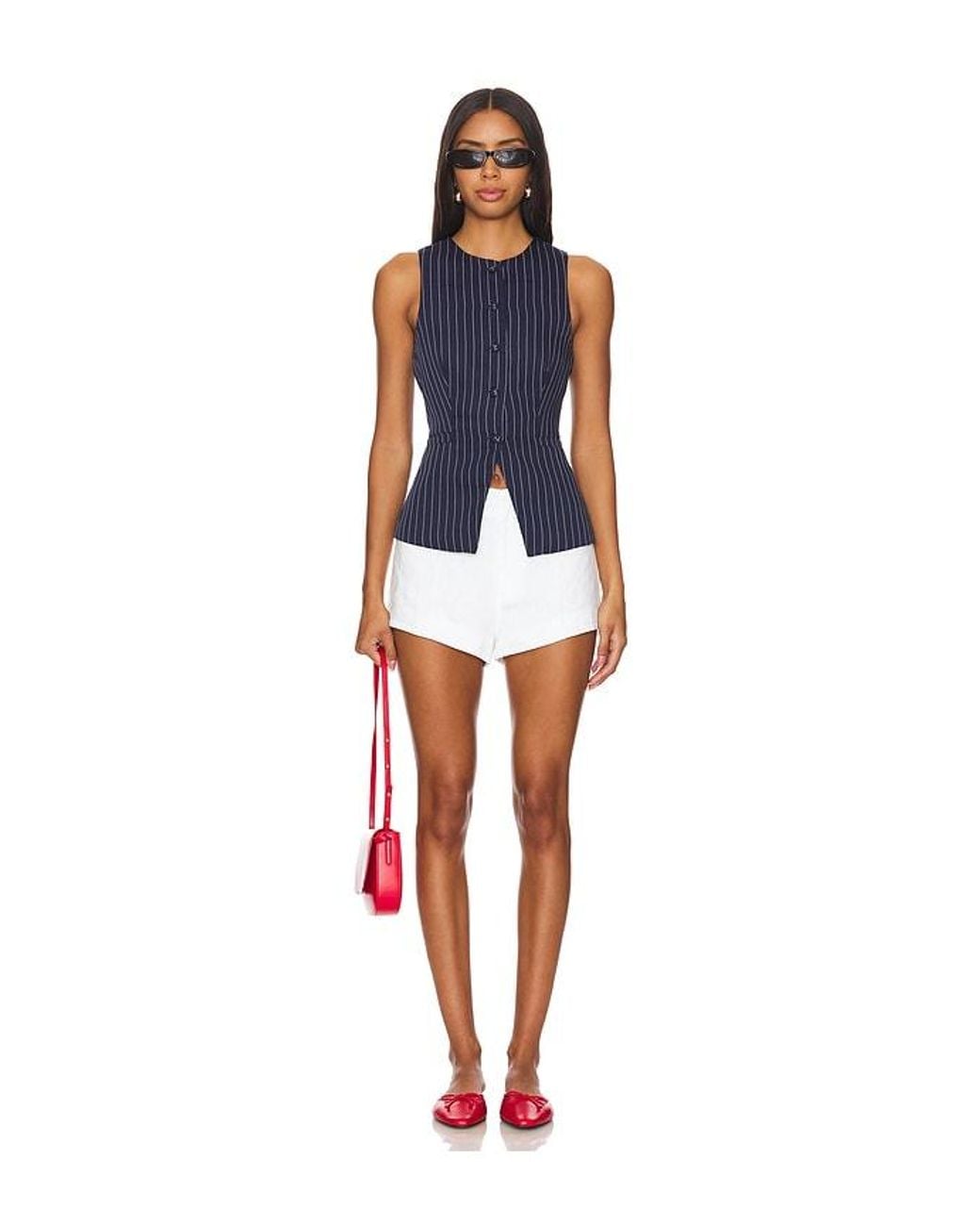 ALL THE WAYS Blue Jianna Vest