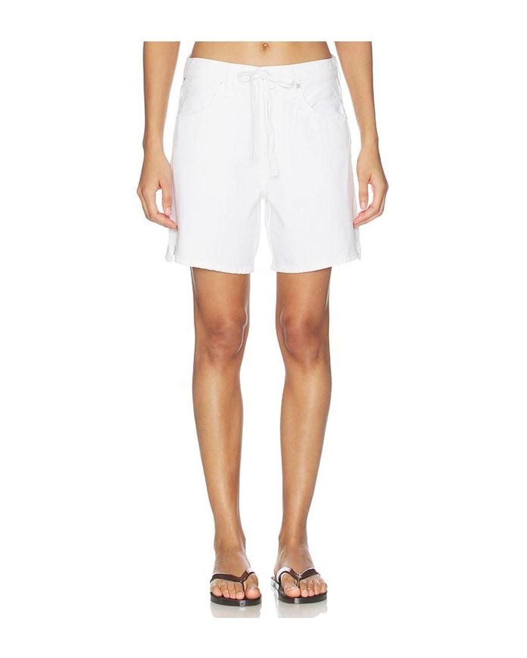 Citizens of Humanity White Brynn Short