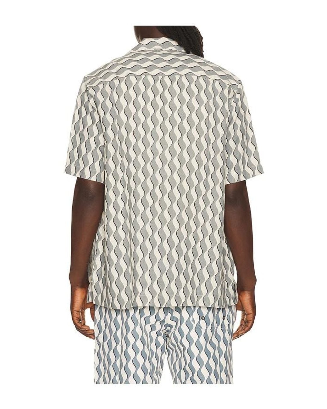 Frescobol Carioca White Roberto Linen Shirt for men