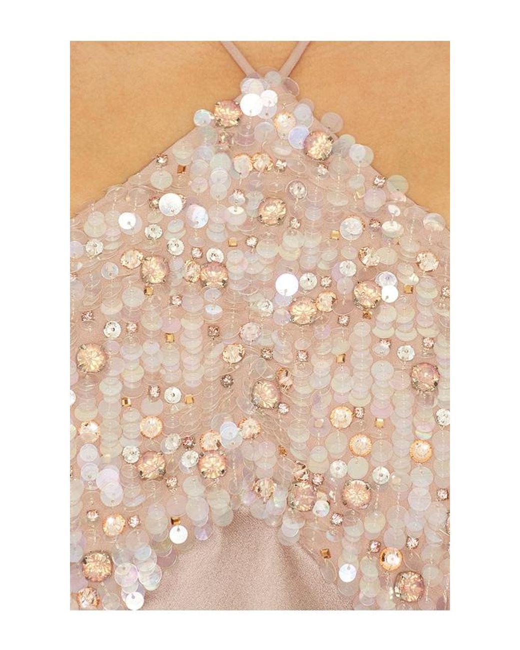 retroféte White Jeanne Embellised Dress