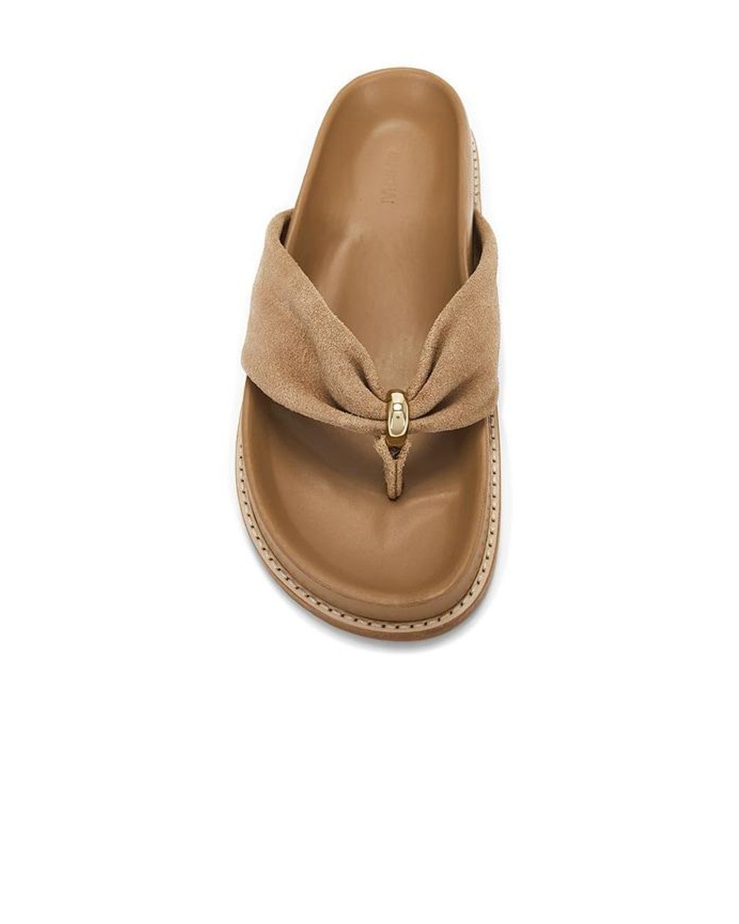 Jonathan Simkhai White Stella Suede Sport Sandal