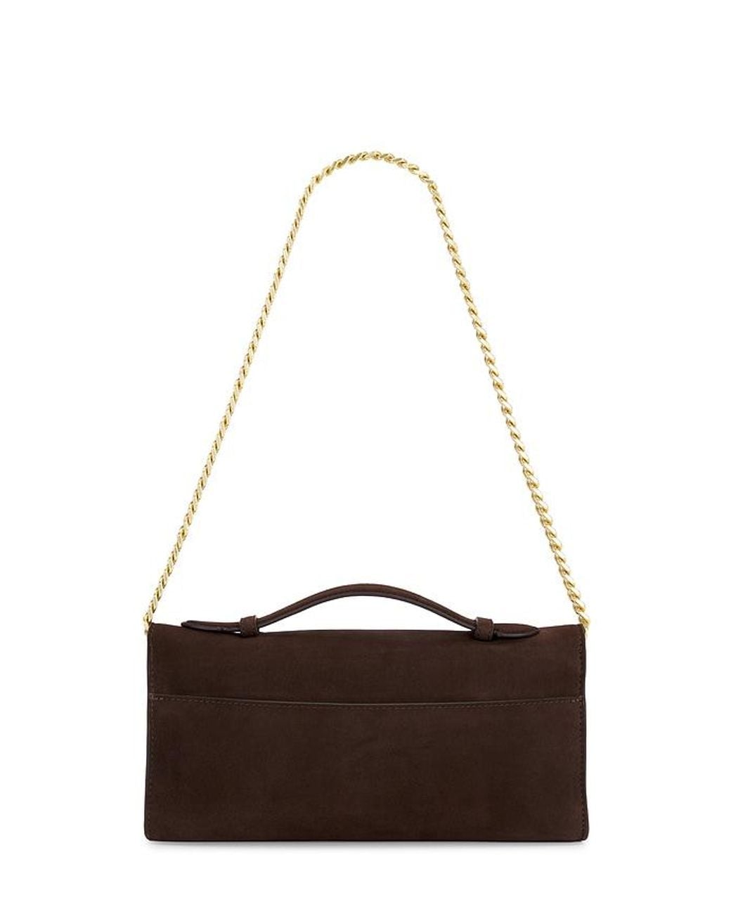 FAVORITE DAUGHTER White The Suede Heirloom Clutch Bag