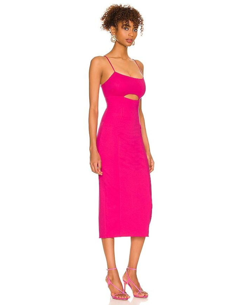 Vestido Midi Enzo En Color Rosado Talla (También En Xs) h:ours de color Pink