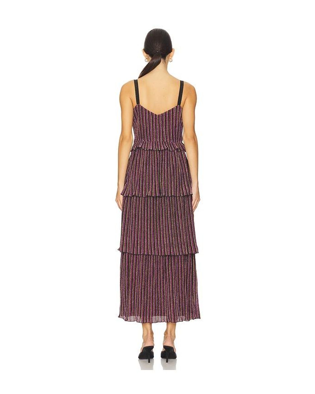 Saylor Purple Darina Dress