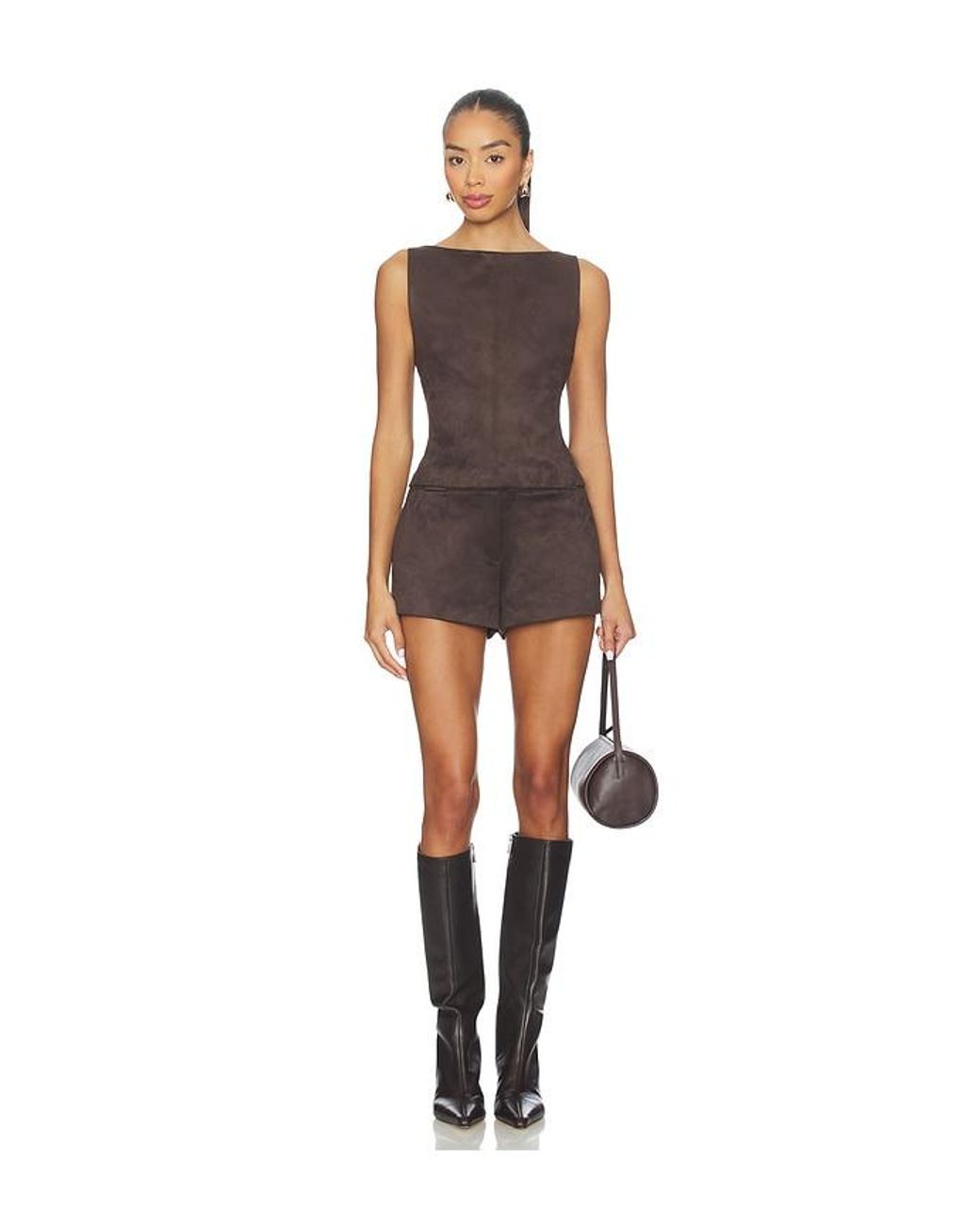Tularosa Brown Irene Top