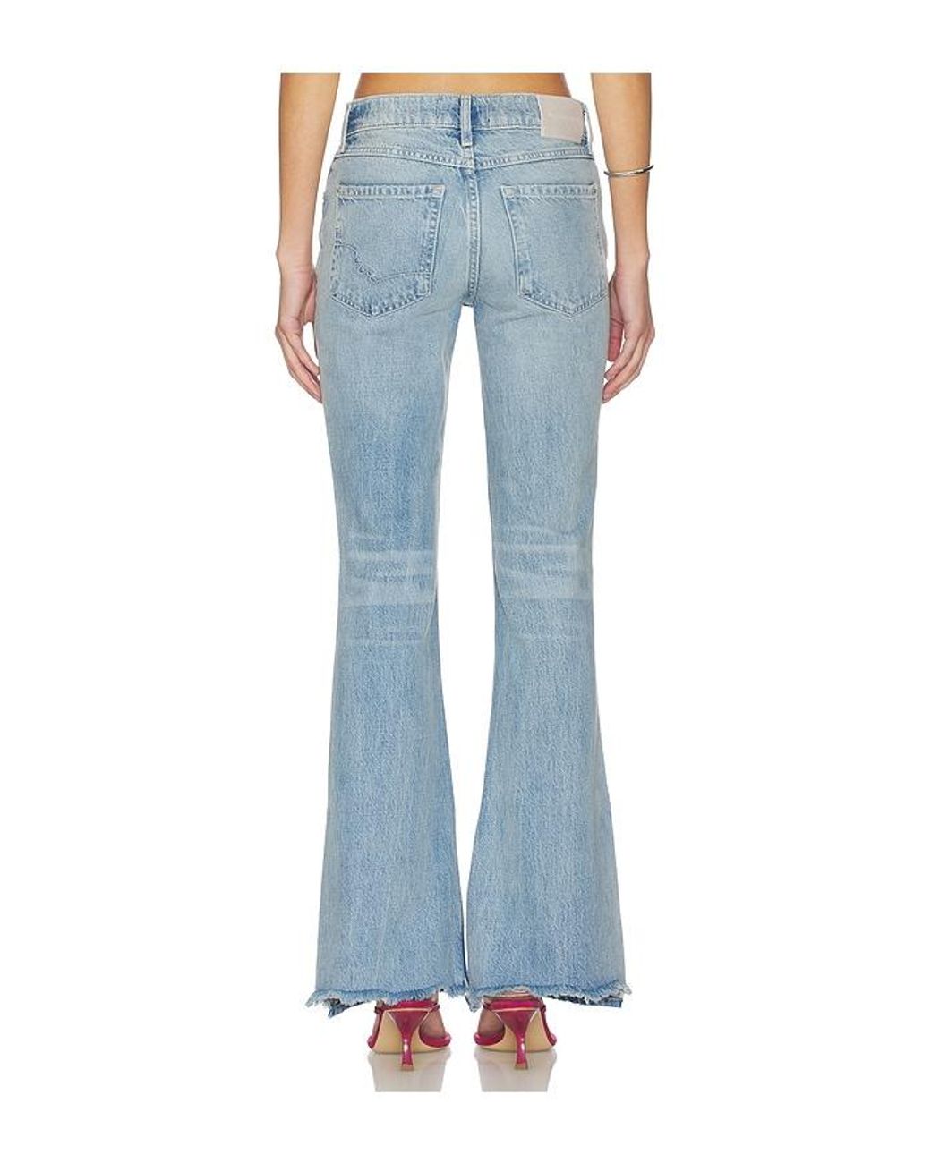 Free People Blue X We The Free West Coast Relaxed Jean