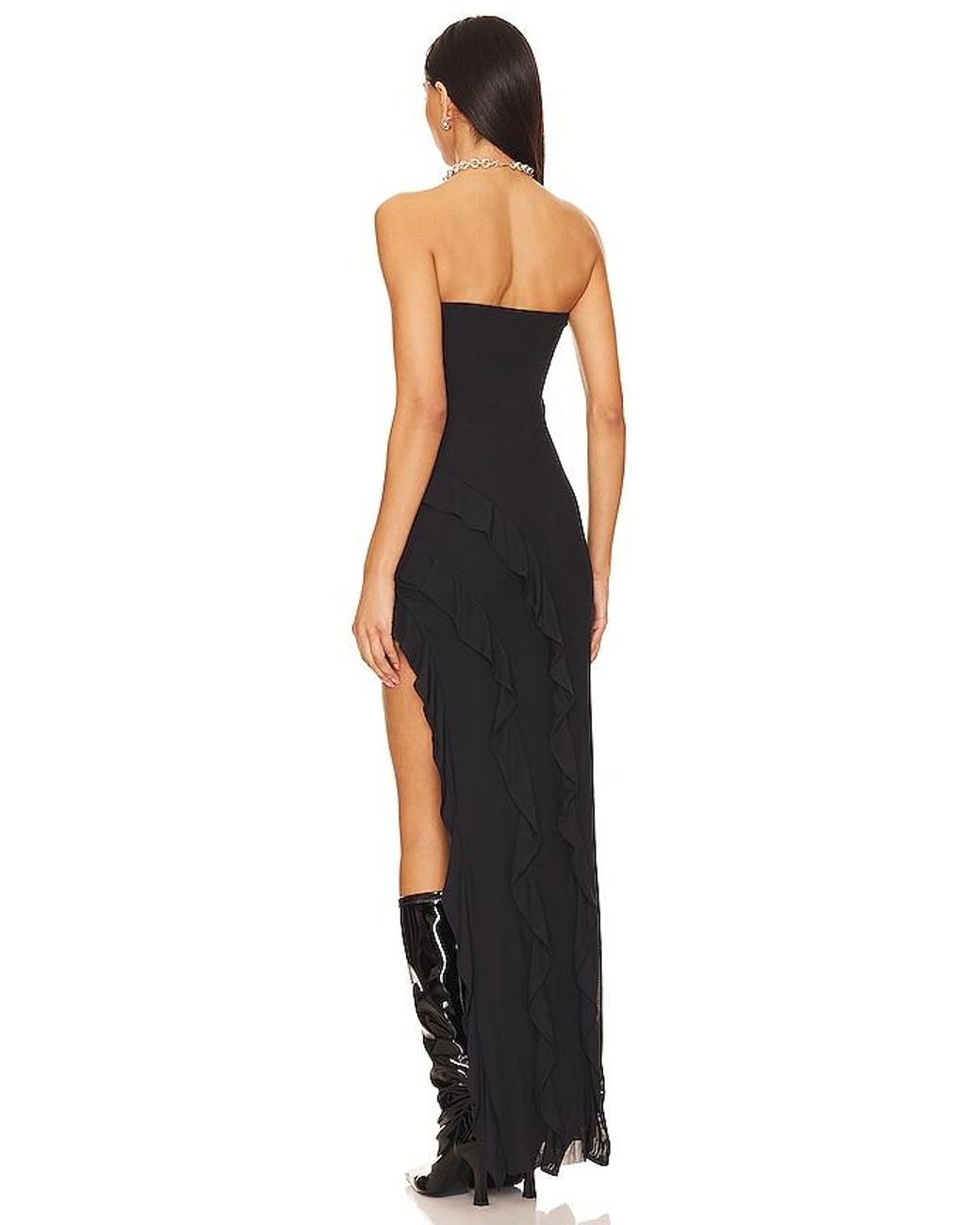 AFRM Black Siobhan Dress