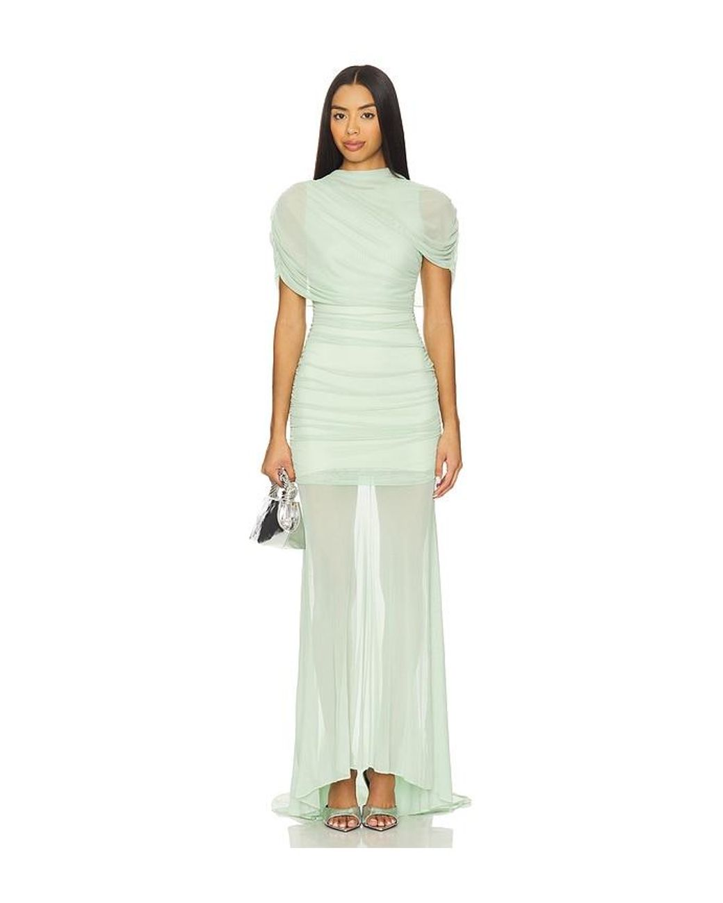 Amanda Uprichard White Evianna Gown