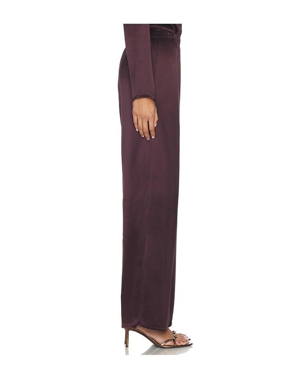 Line & Dot Purple Petrea Pant