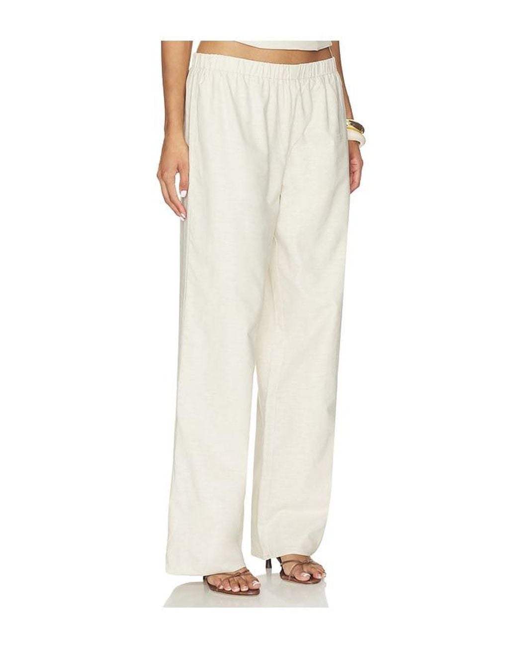 ALL THE WAYS White Simone Pant