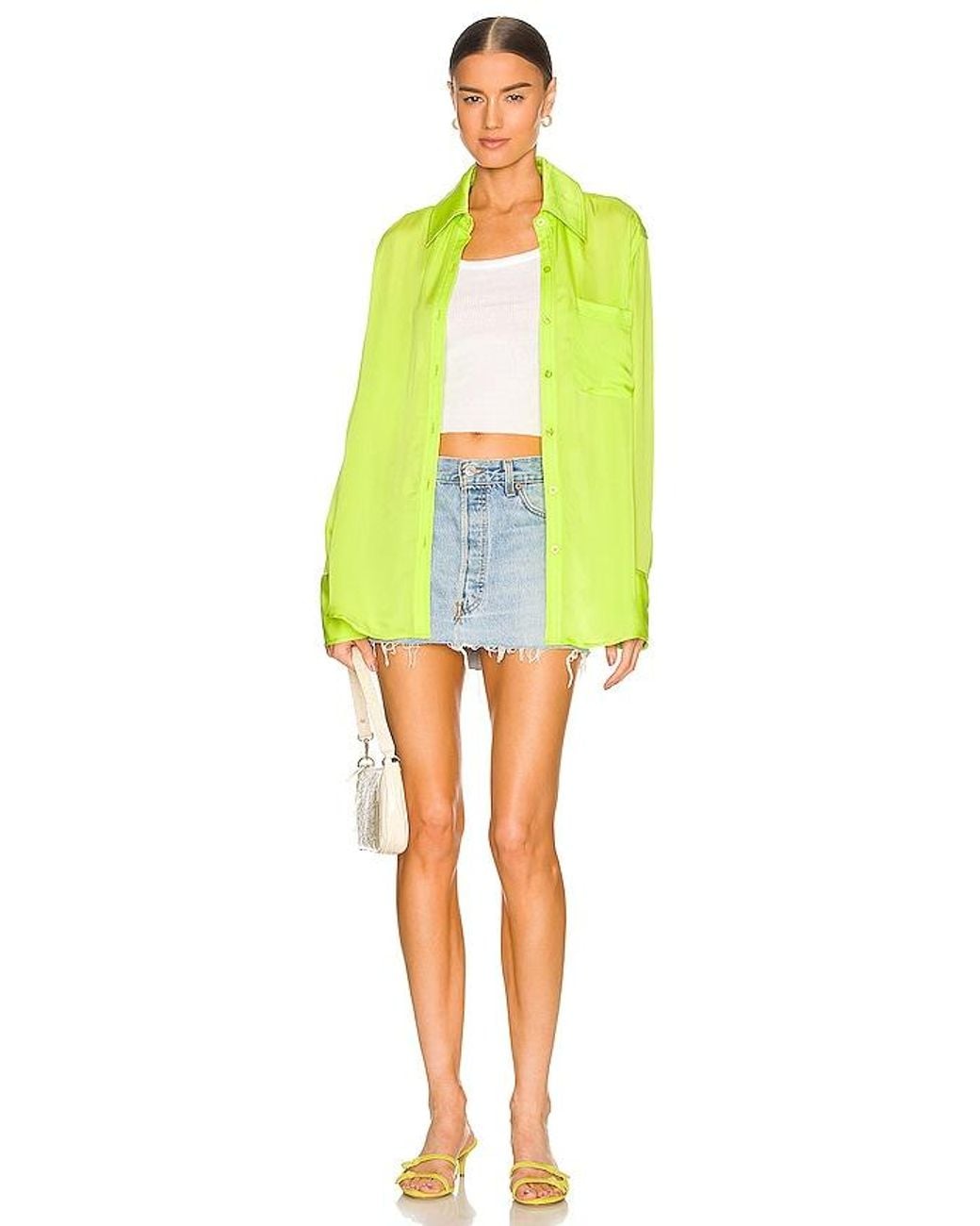 EB DENIM Blue Vintage Mini Skirt