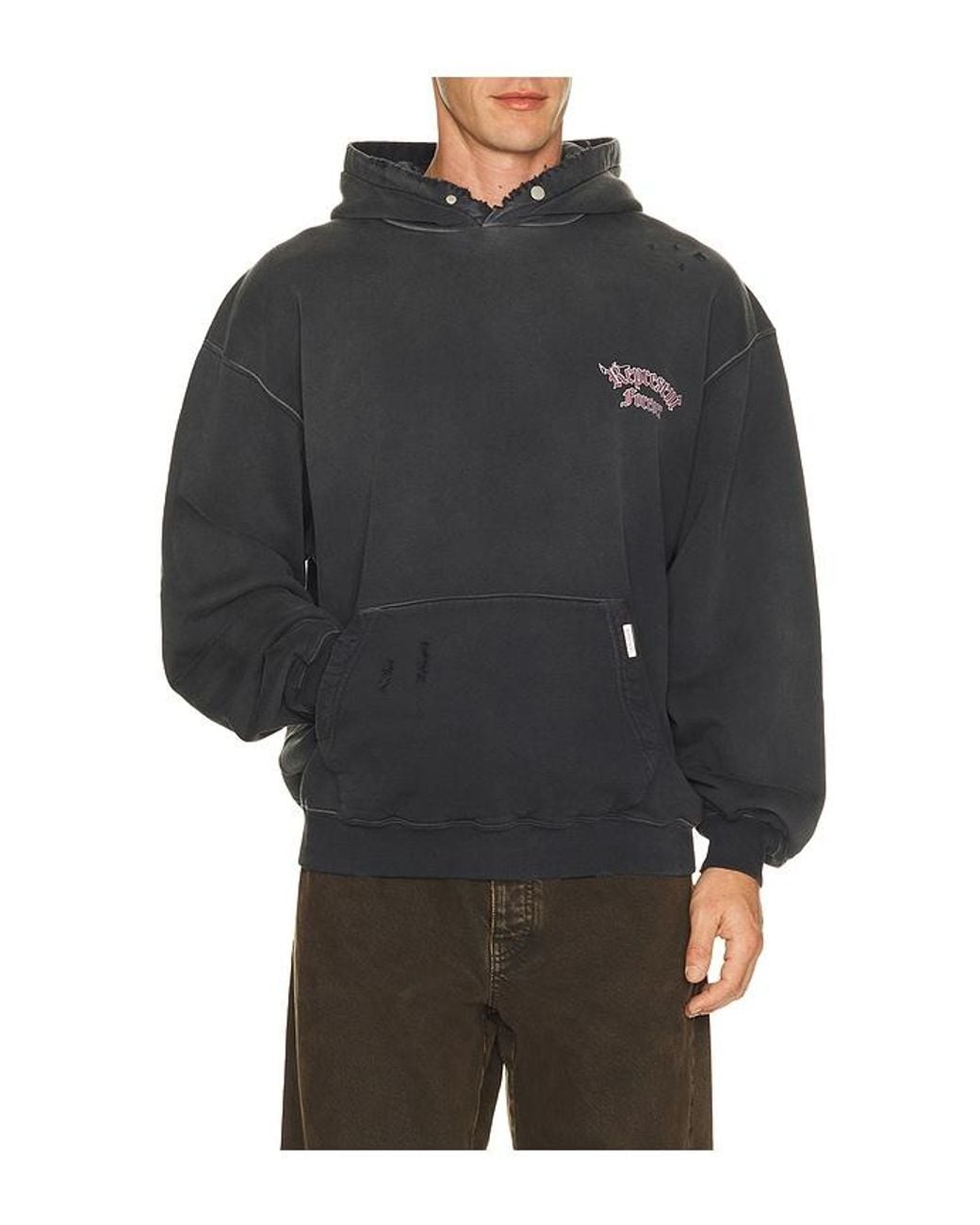 Represent Black Duality Hoodie for men