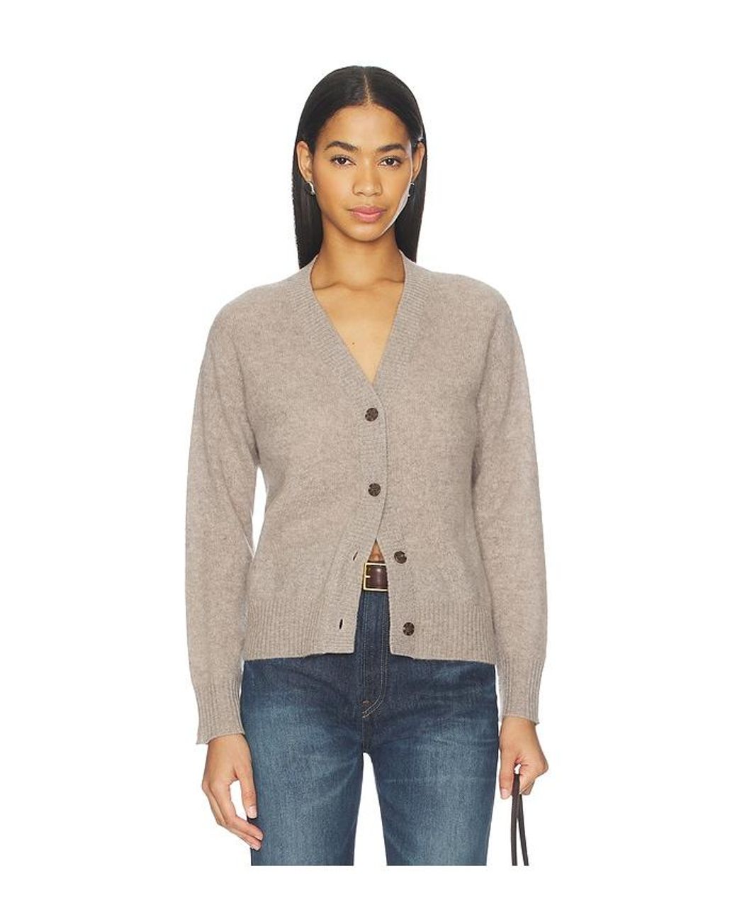 NAADAM Natural Cloud Cashmere Cardigan