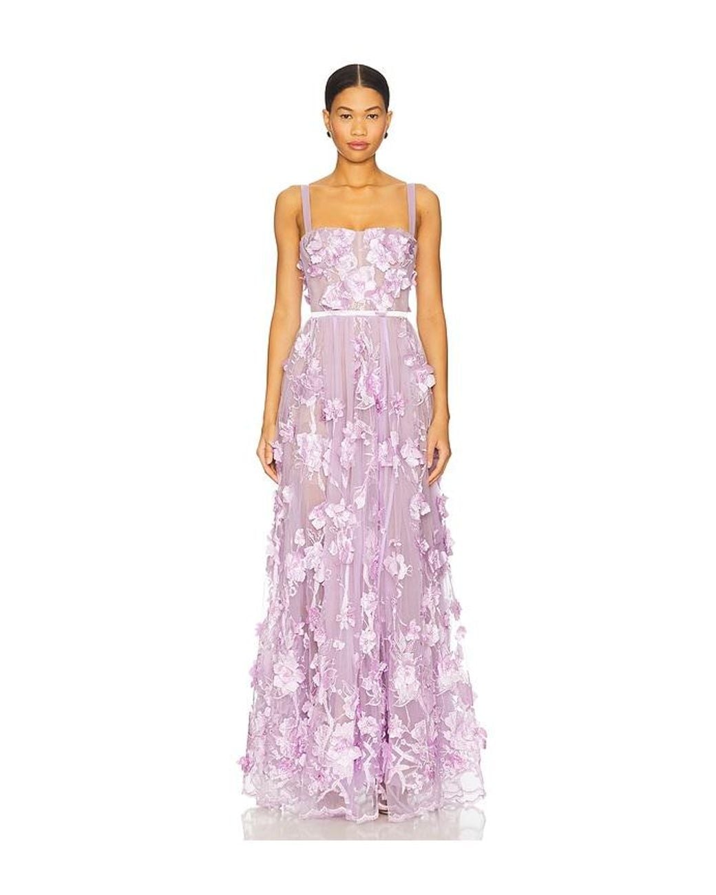 Bronx and Banco Pink Anastasia Maxi Dress
