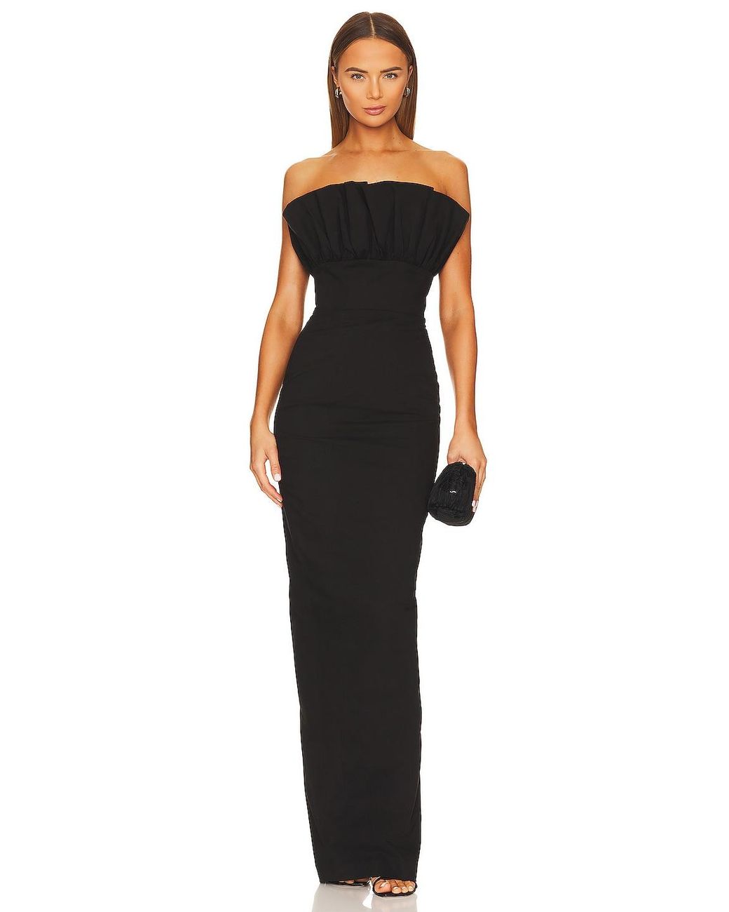 Sau Lee Jackson Brocade Gown
