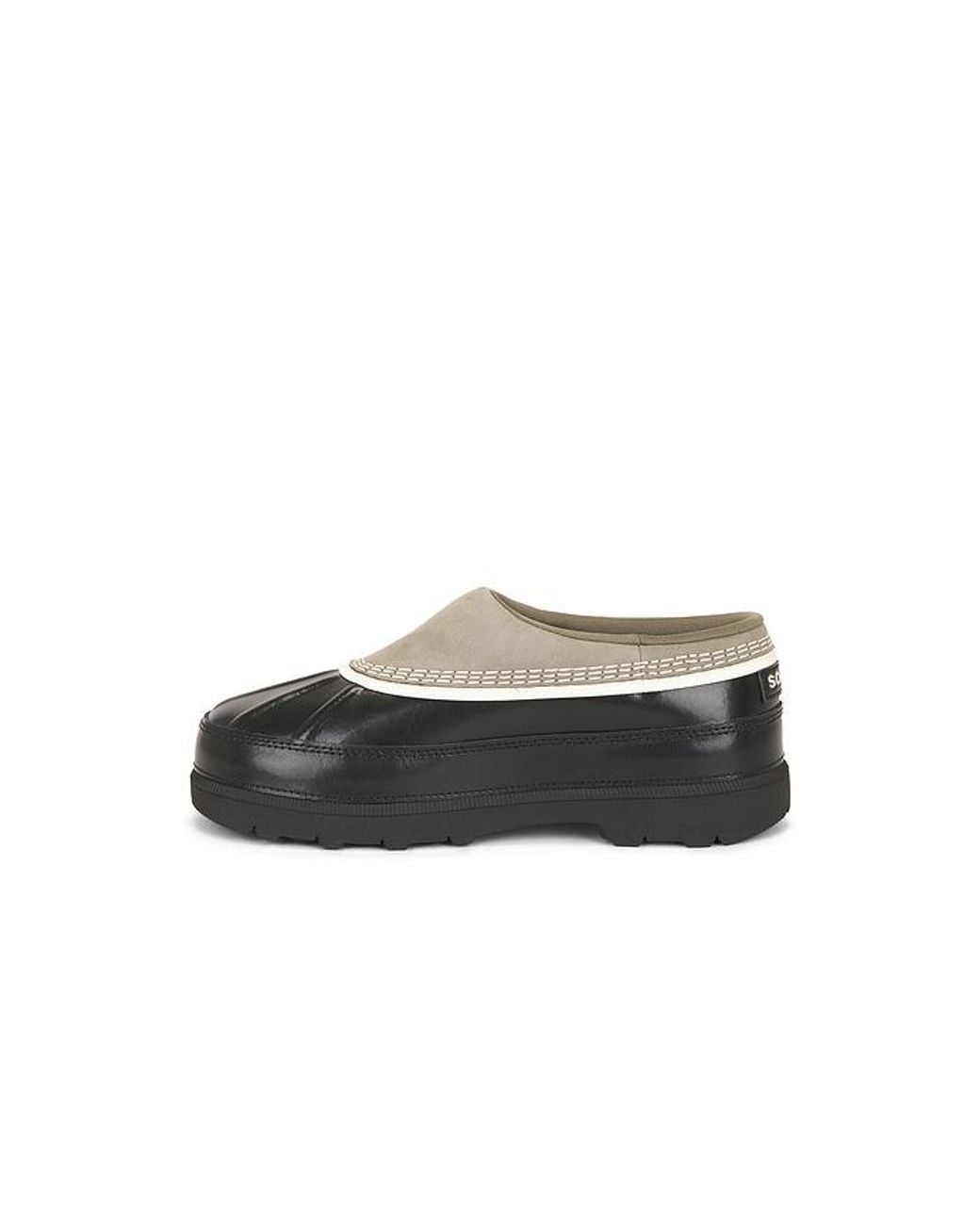 Sorel Black Ambler Waterproof Slipper