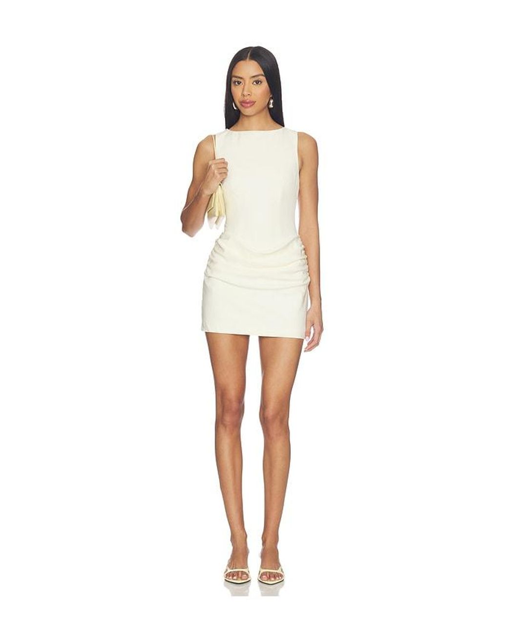 ALL THE WAYS White Loxley Mini Dress