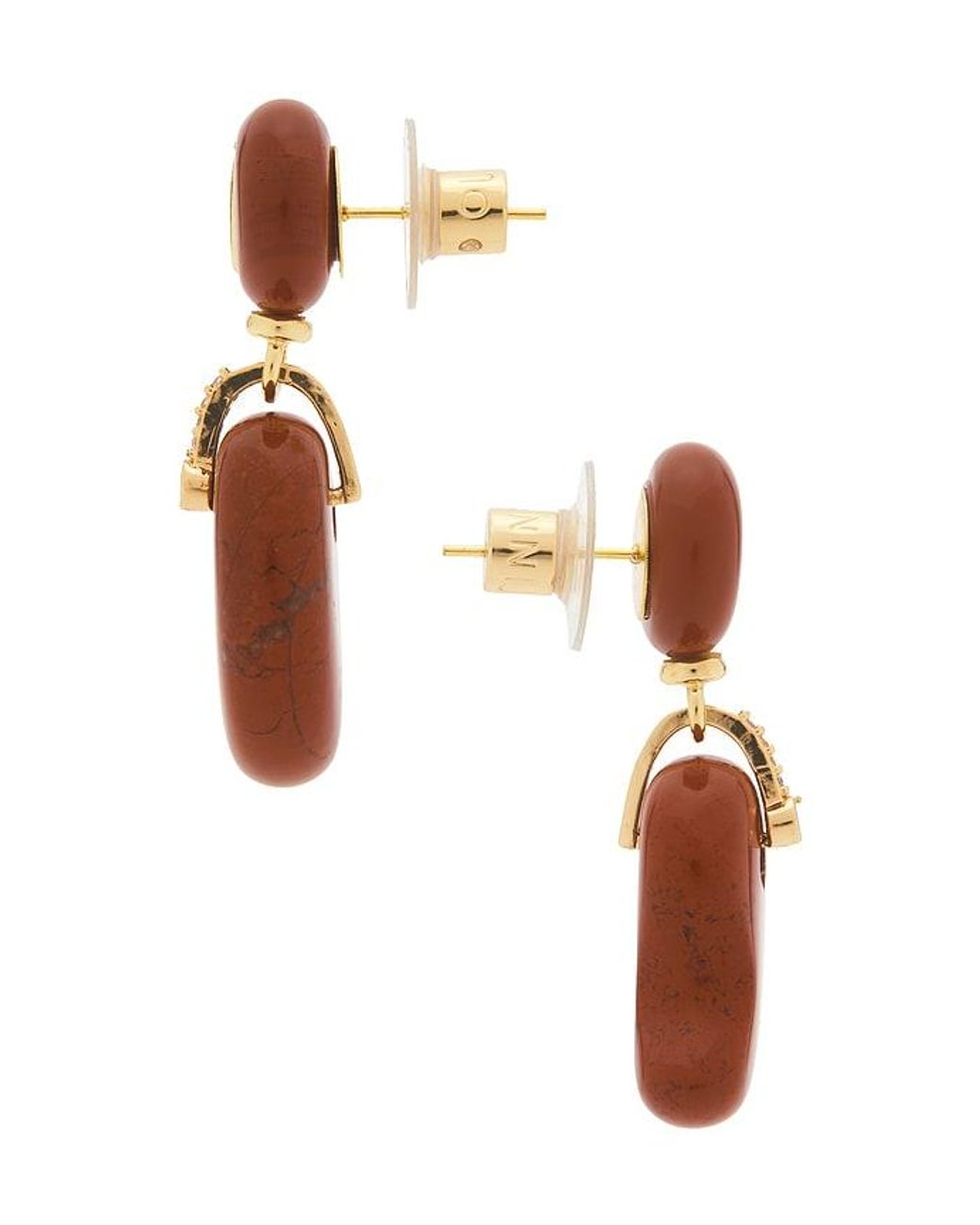 DANNIJO Brown Jasper Earrings