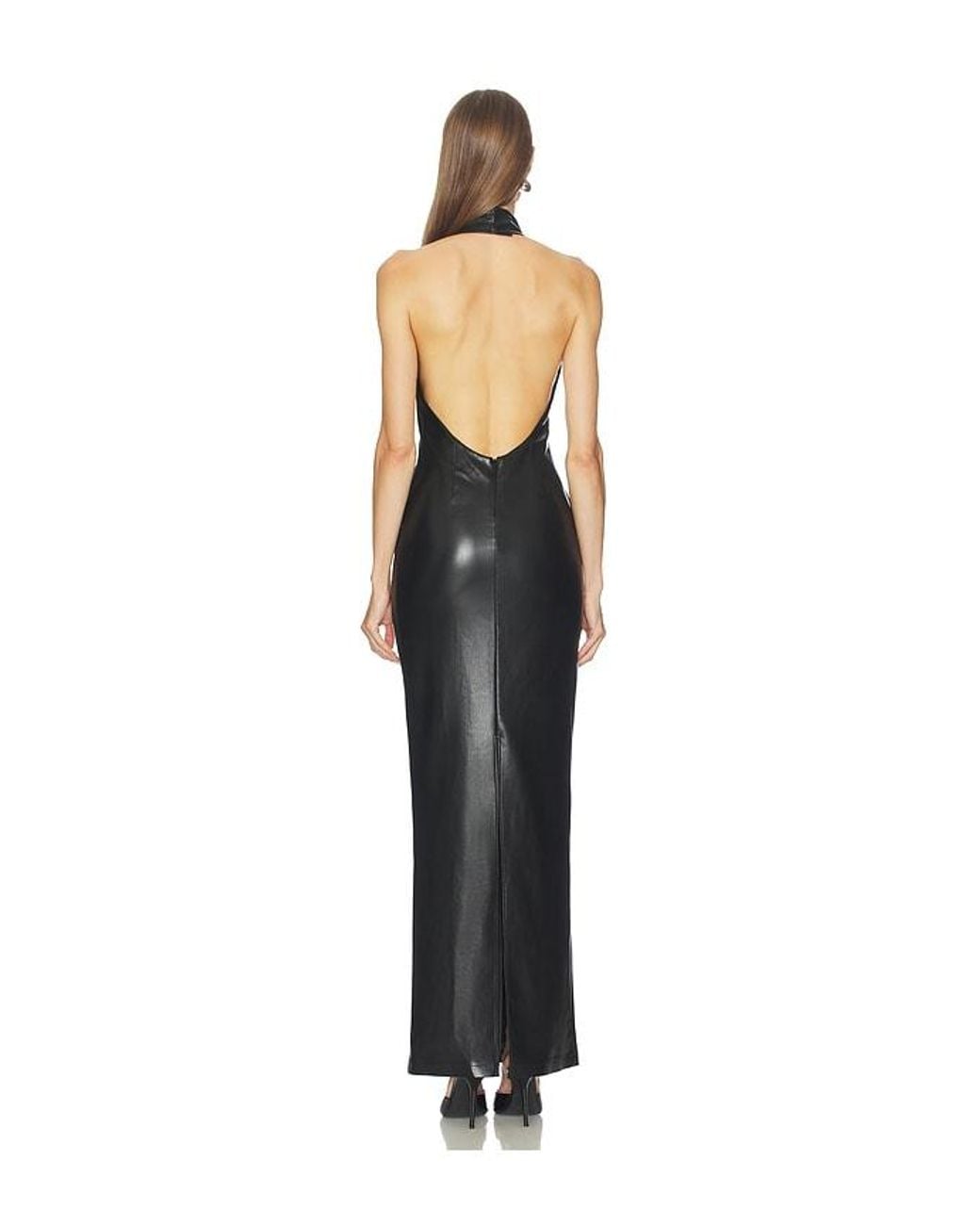 Michael Costello Black X Revolve Lyonna Maxi Dress