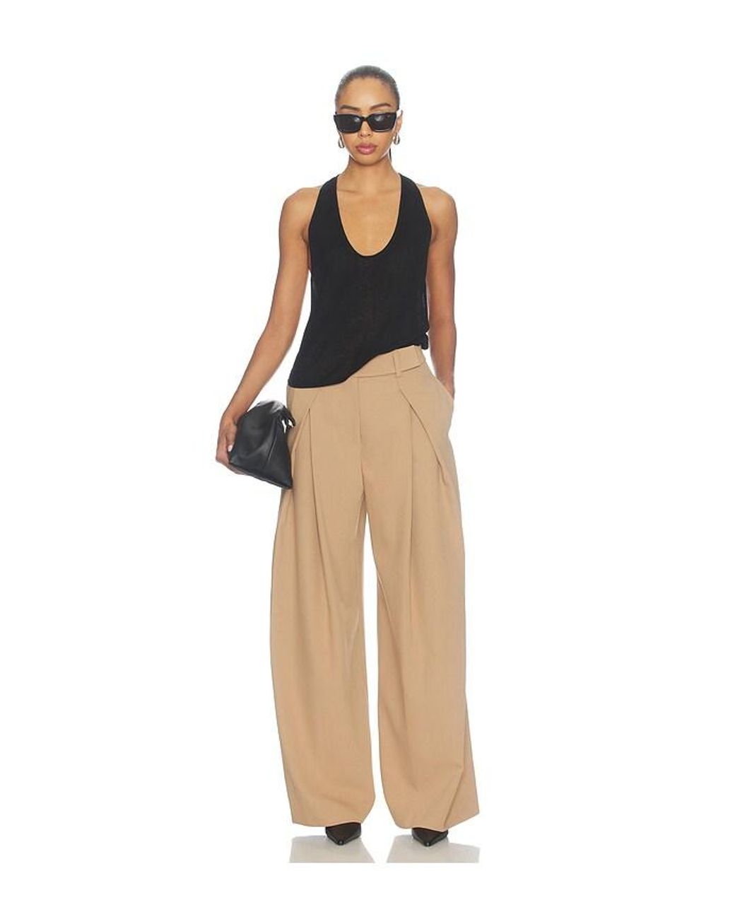 FAVORITE DAUGHTER Natural Pleats For Days Pant