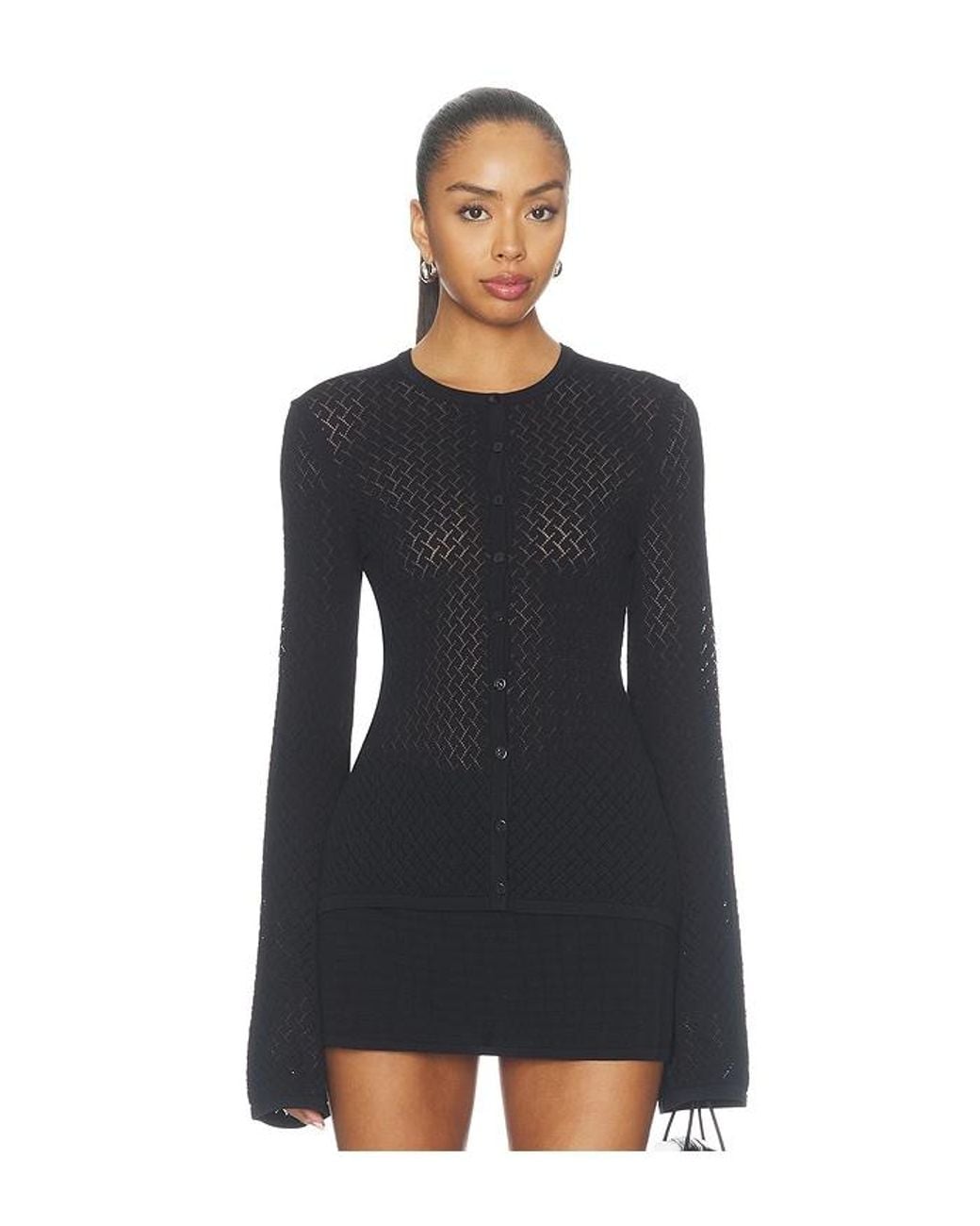SNDY'S Black Adley Cardigan