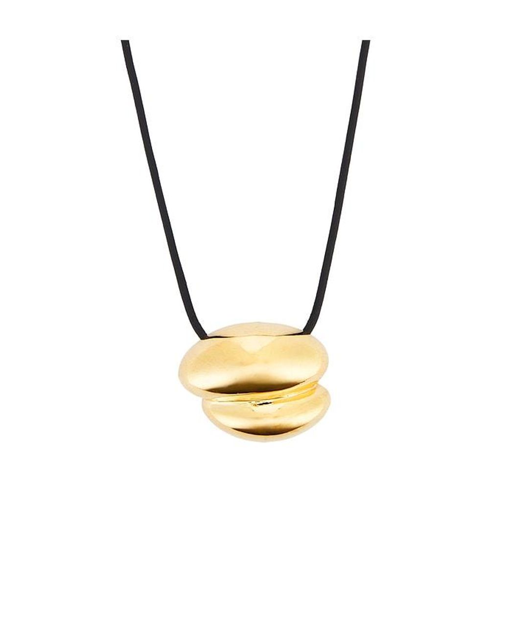 Mega Metallic Brioche Necklace