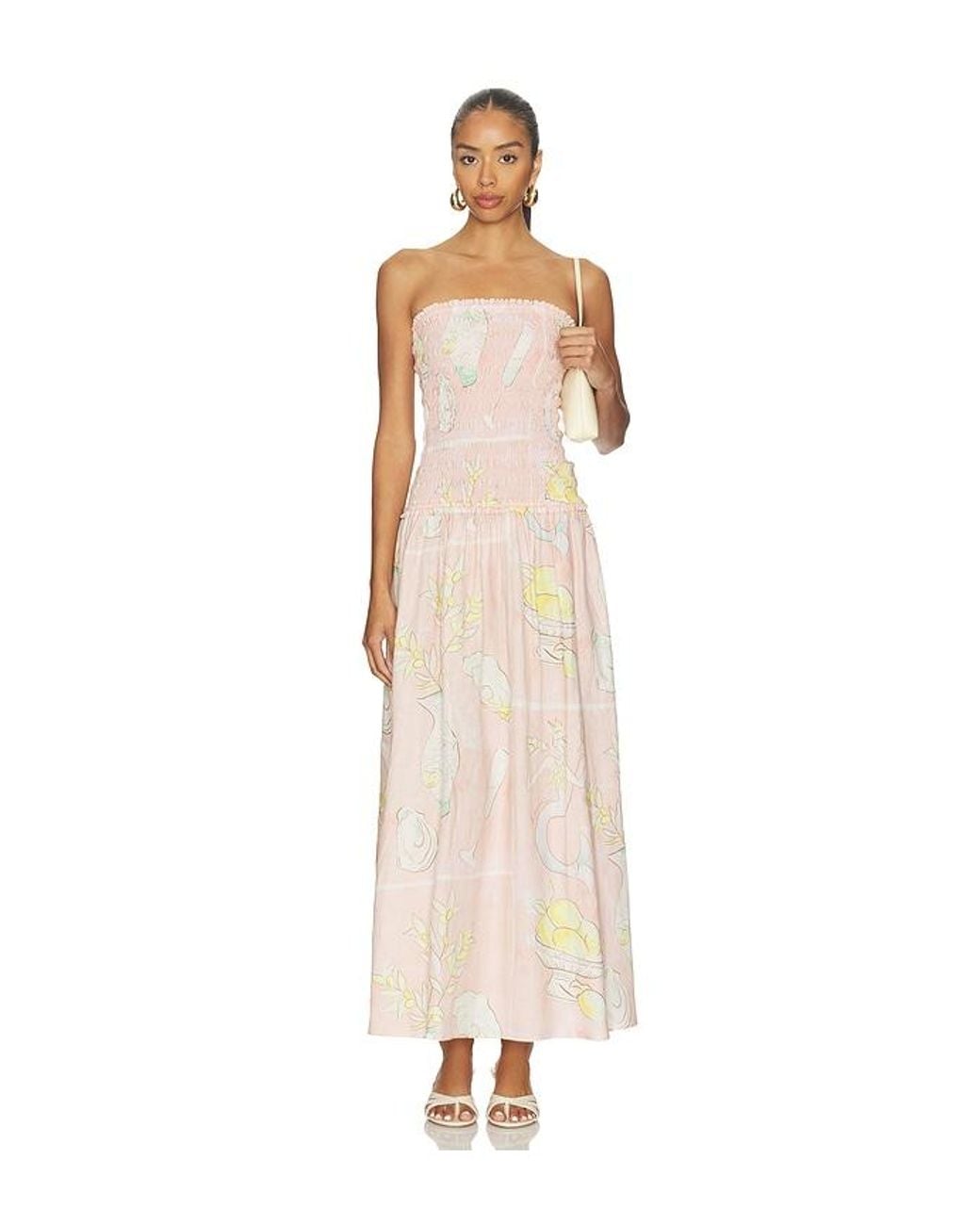ROAME. White Millie Dress