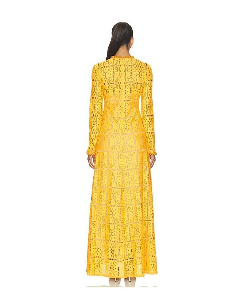 Alexis Yellow Casilda Dress