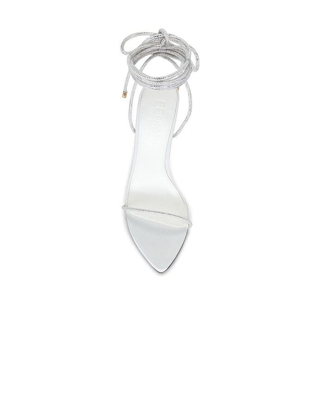 Femme LA White Luce Diamante