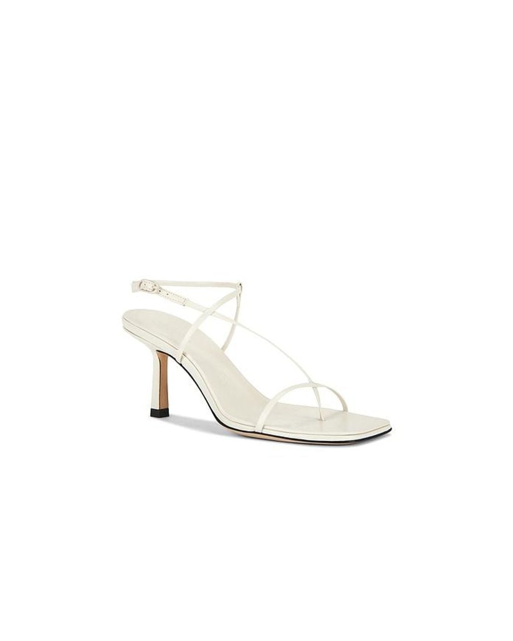 STUDIO AMELIA White Cross Front 70 Heel