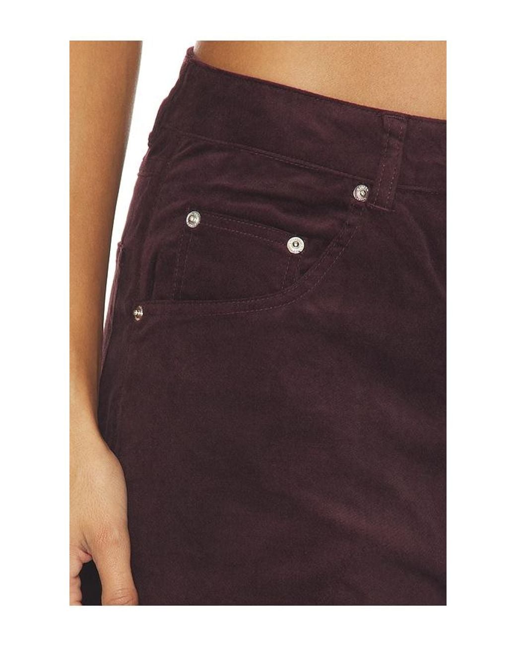 Steve Madden Red Sydnee Pant