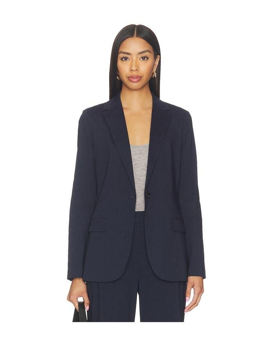 Theory Blue Staple Blazer