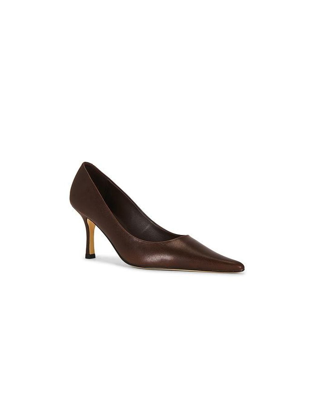 Tony Bianco Brown Stevie Pump