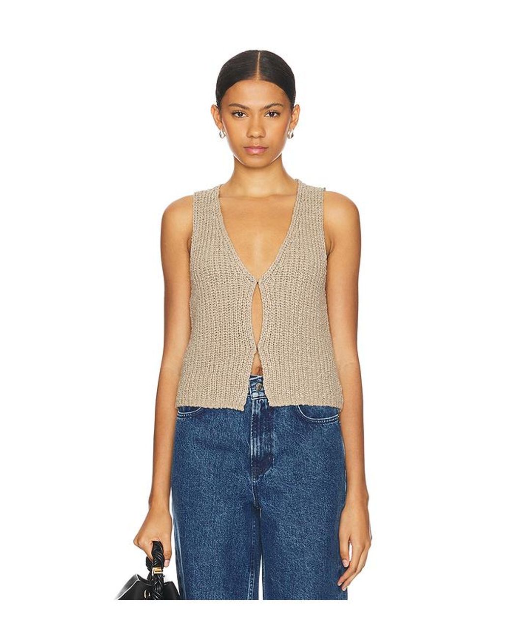 Lovers + Friends Blue Timo Vest