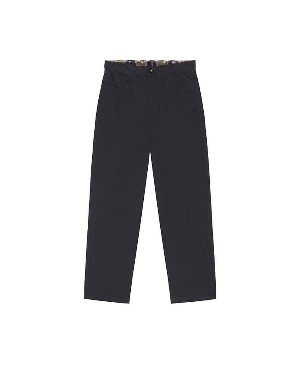 Barbour Black Yorklane Twill Trouser for men