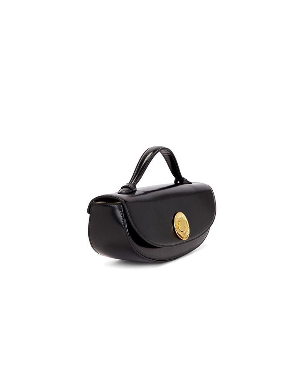 Cult Gaia Black Ren Top Handle Bag