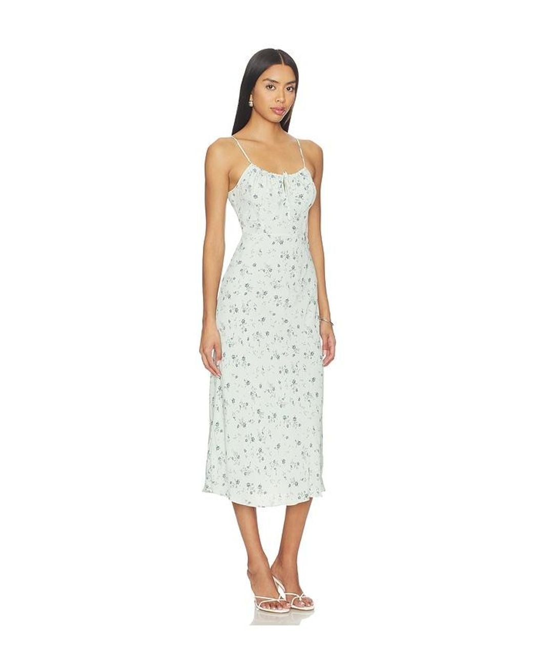 FAVORITE DAUGHTER White The One That Got Away Midi Dress
