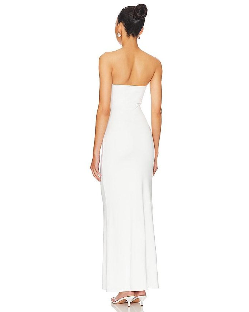 superdown White Luciana Maxi Dress