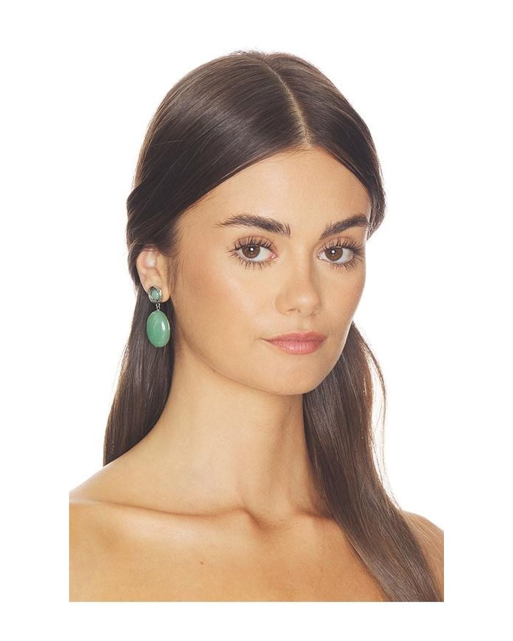 Jennifer Behr Green Ruthie Earrings
