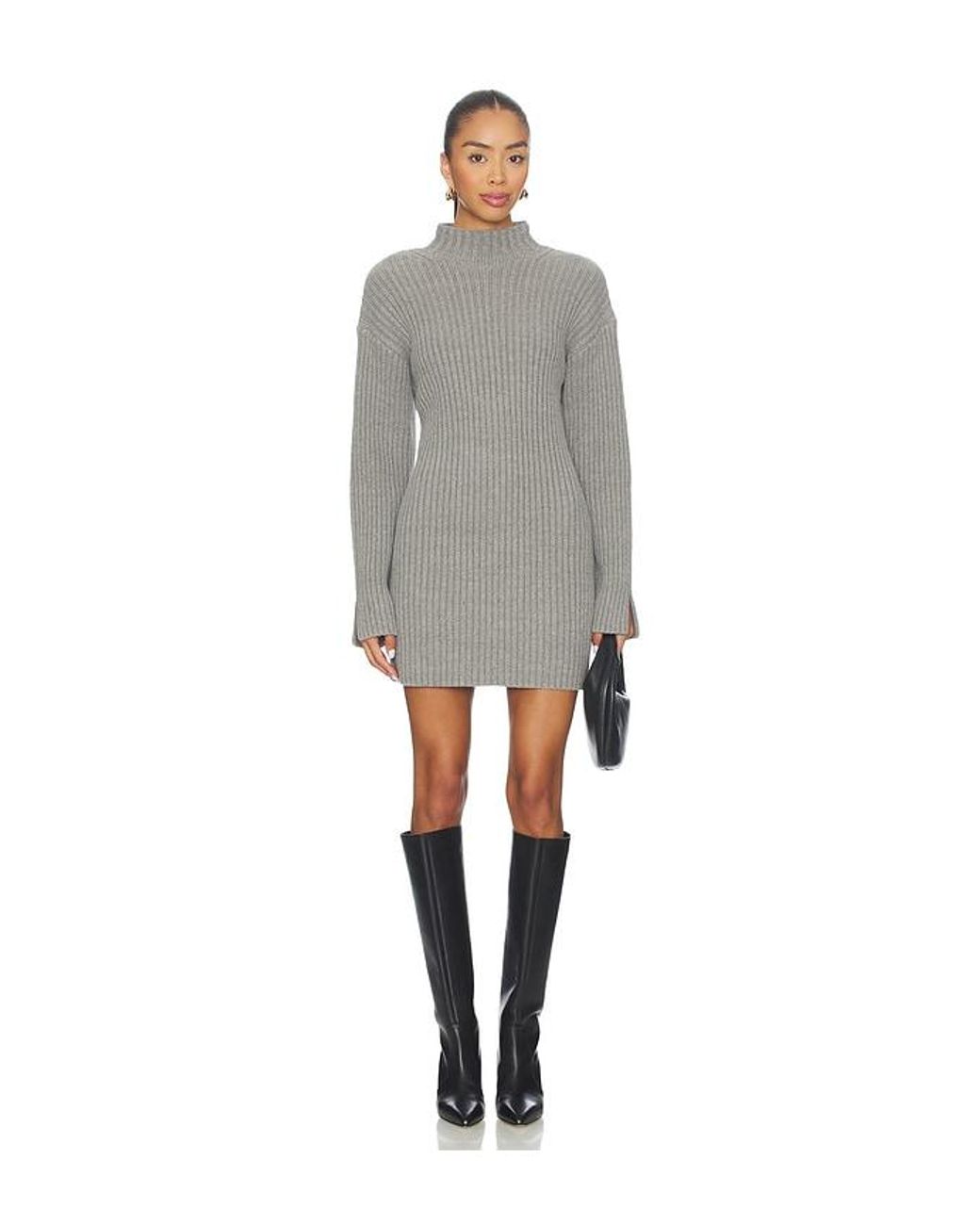 Lovers + Friends Gray Kora Mini Dress
