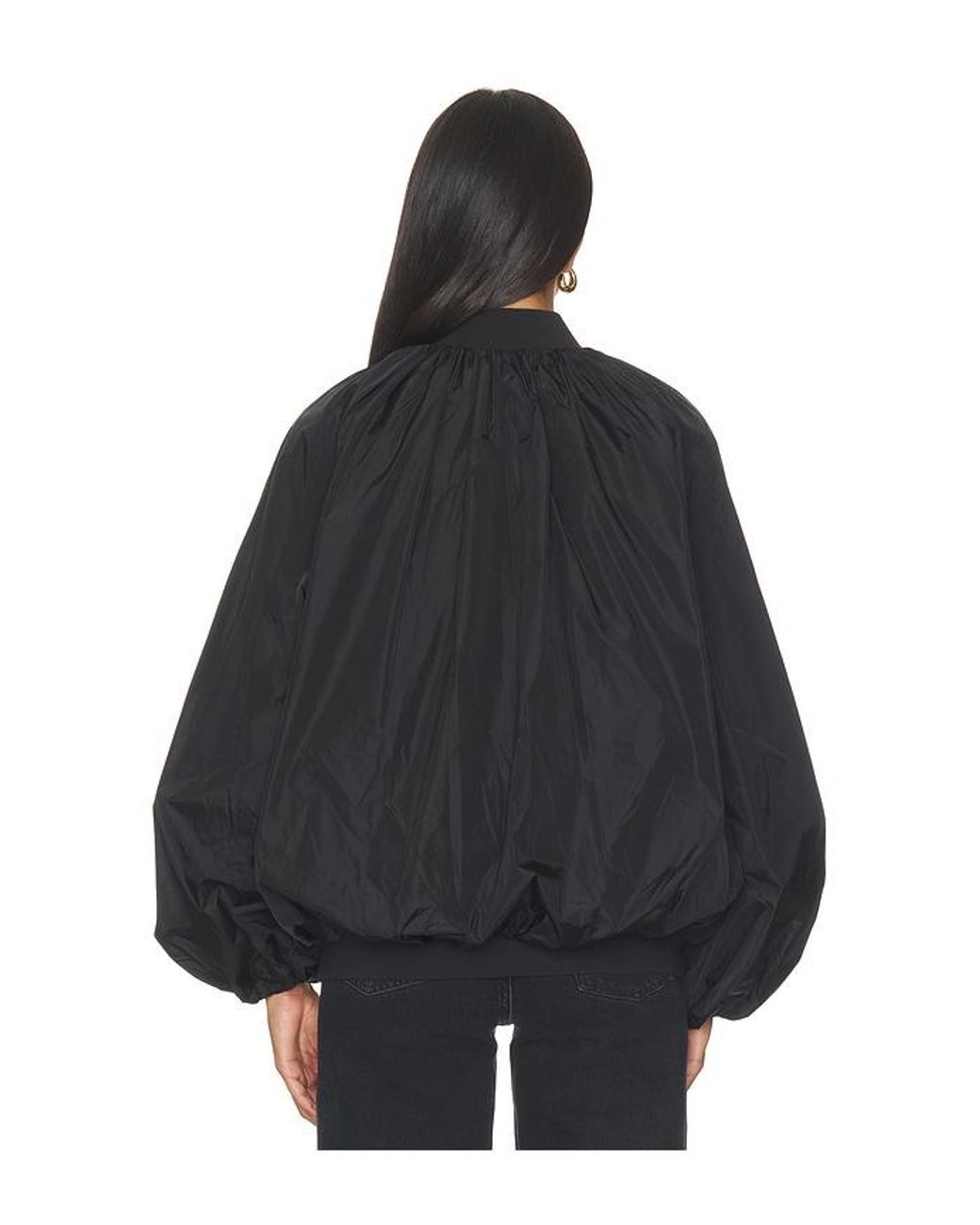 Agolde Black Raffi Bomber Jacket
