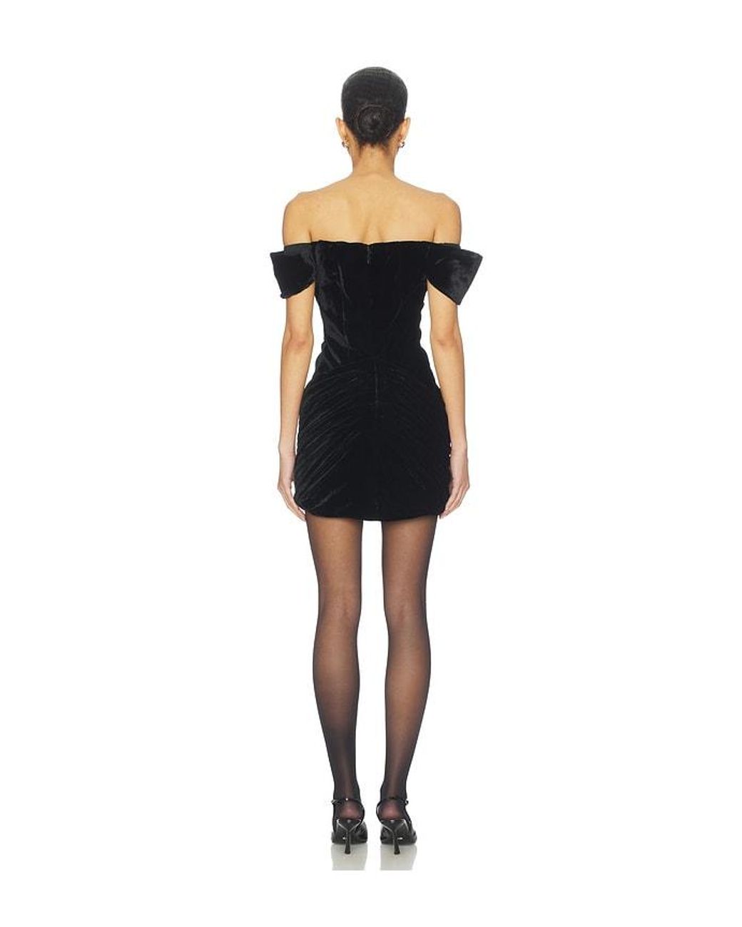 Lovers + Friends Black Scarlett Mini Dress