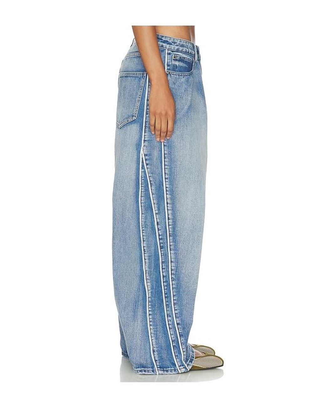 Jaded London Blue Vapor Colossus Jeans