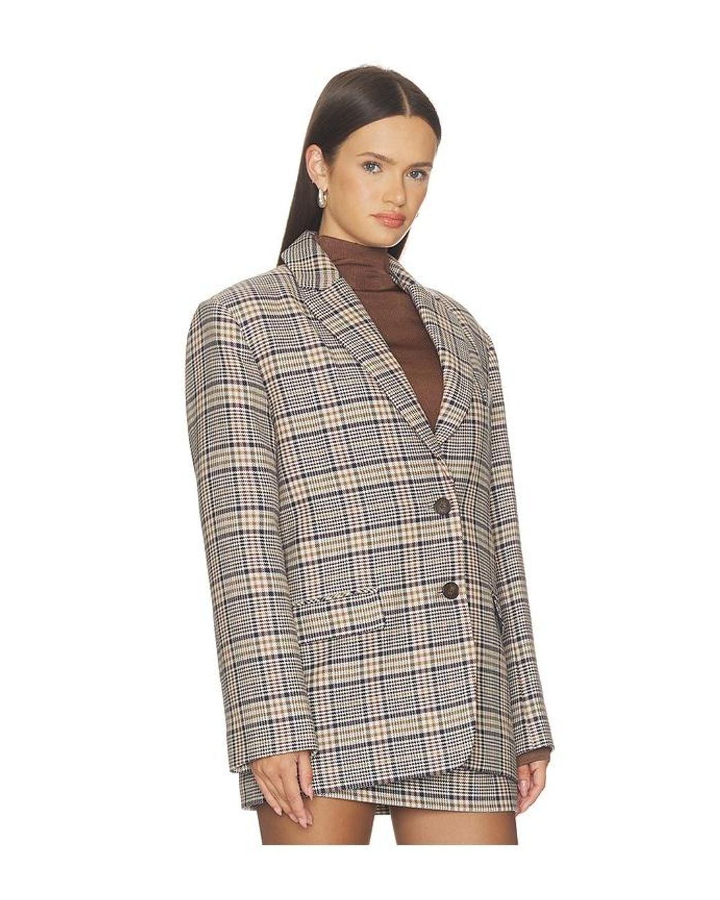 Anine Bing Brown Quinn Blazer