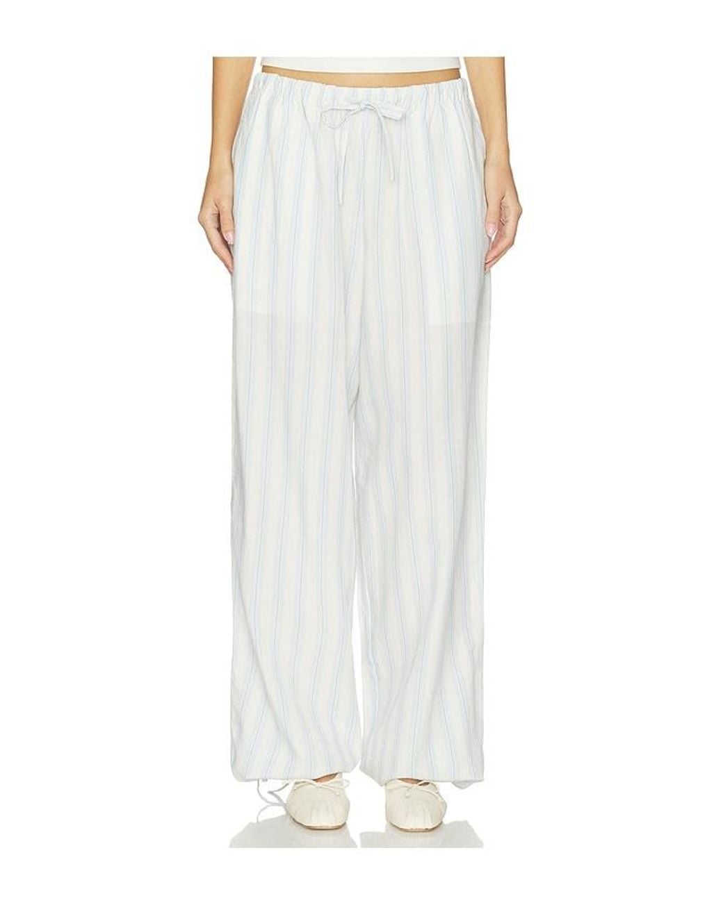 LPA White Harper Pant