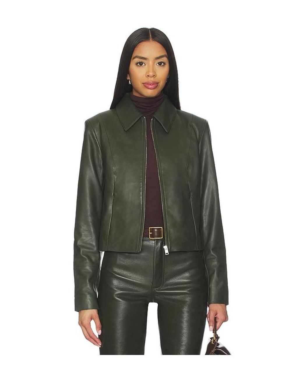 Lamarque Green Oceana Jacket